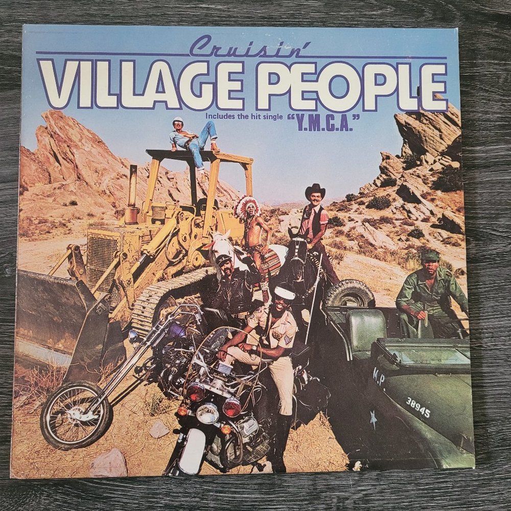 Cruising Village People Vinyl - Fair Condition